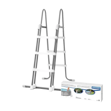  INTEX Biztonsági medence létra 3 fokos 122cm magas medencékhez (28076) medence kiegészítő