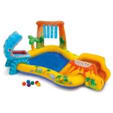 Intex Dinosaur Play Center felfújható medence 249x191x109 cm 57444NP medence