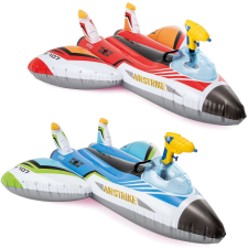 Intex Felfújható repülőgép ágyúval intex 57536 piros vizes játék