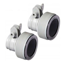 Intex hollanderes átalakító, 32mm medence csatlakozáshoz, szoritóanyával (29061), 2 db / csomag medence kiegészítő