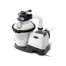 Intex Homokszűrő szivattyú 5700 l/h intex 26644 + 25 kg homok medence kiegészítő