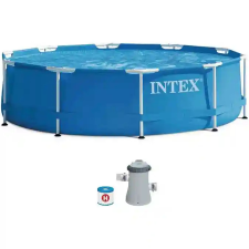 Intex Intex Metal Frame fémvázas medence vízforgatóval 305 x 76 cm medence
