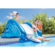 Intex Kool Splash kék felfújható vízi csúszda medence kiegészítő