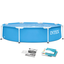 Intex Metal Frame Fémvázas medence, javító készlettel 244x51cm (28205NP) medence
