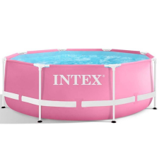 INTEX Metal medence 244 x 76 cm, rózsaszín (28290) medence