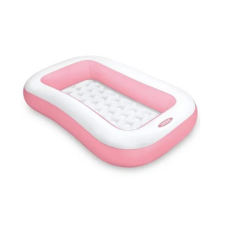 Intex Négyszögletes rózsaszín gyermekmedence 166x100x25cm - Intex medence