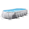 Intex Prism Frame ovális medence szett 610x305x122 cm 26798