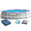 Intex Prizma keretes kerti medence 305 x 76 cm 6in1 INTEX 26700