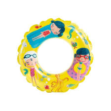 Intex sárga babatekercs 61cm úszógumi, karúszó