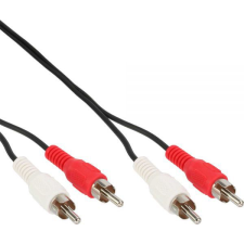 Intos InLine 89933 audio kábel 2 M 2 x RCA Fekete (89933) kábel és adapter