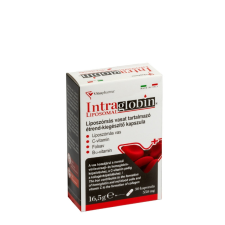  Intraglobin liposzómás vasat tartalmazó étrend-kiegészítő kapszula 30 db gyógyhatású készítmény