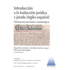 Introduccion a traduccion juridica y jurada idegen nyelvű könyv