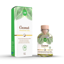 Intt MASSAGE GEL COCONUT VEGAN GLASS BOTTLE 30ML + BOX masszázskrémek, masszázsolajok