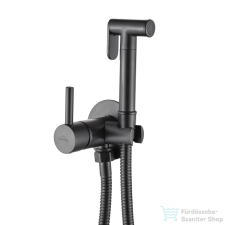 Invena falsík alatti bidé csaptelep alaptesttel,fekete BP-00-B04-L csaptelep