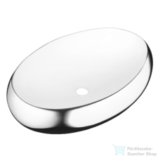 Invena FRESCO 59x41 cm-es mosdótál csaplyuk nélkül,fehér/króm szaniter