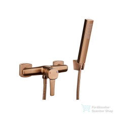 Invena GLAMOUR zuhany csaptelep zuhanyszettel,réz BN-02-014-V csaptelep