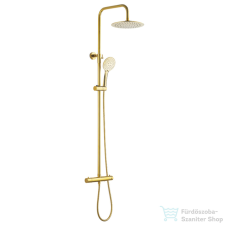 Invena GOLD termosztátos zuhanyrendszer,arany AU-16-009-X csaptelep