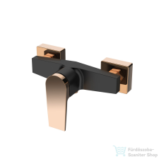 Invena MIDNIGHT zuhany csaptelep,fekete/rózsa arany BN-35-014-V csaptelep