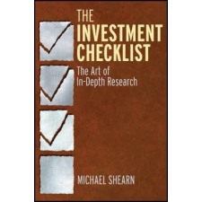  Investment Checklist – Michael Shearn idegen nyelvű könyv