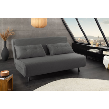 INVICTA Converta fekvőhellyé alakítható kanapé 140 cm szürke kord bútor