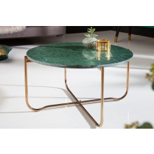 INVICTA Design dohányzóasztal Tristen 62 cm márvány zöld bútor