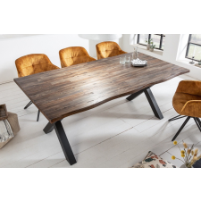 INVICTA Design étkezőasztal Evolution X 200 cm barna akác bútor