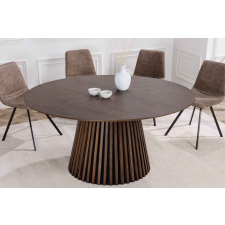 INVICTA Design étkezőasztal Wadeline 120 cm sötét tölgy bútor