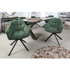 INVICTA Design forgószék Vallerina sötétzöld bútor