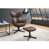 INVICTA Design fotel Fiorenza barna műbőr