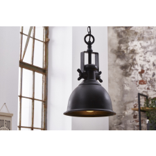 INVICTA Design függőlámpa Commercial fekete világítás