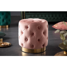 INVICTA Design puff Rococo 37 cm rózsaszín bútor