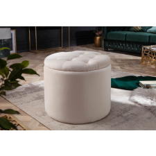 INVICTA Design puff Rococo 50 cm bézs bútor