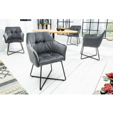INVICTA Design szék Giuliana ezüst bútor