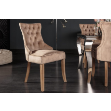 INVICTA Design szék Queen bársony kávé bútor