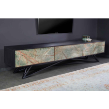 INVICTA Design TV asztal Quillon 200 cm természetes kő furnérral bútor