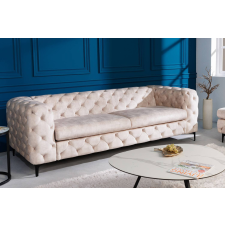 INVICTA Design ülőgarnitúra Rococo 235 cm pezsgő bársony bútor