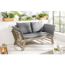 INVICTA Kerti ülőpad Mutual 152 cm szürke akác bútor