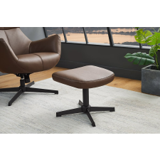 INVICTA Lábtartó Fiorenza barna műbőr fotelhoz bútor