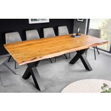 INVICTA Luxus étkezőasztal Massive X 200 cm - asztallap 50mm - akác bútor