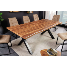 INVICTA WILD dióbarna fa étkezőasztal 160 cm bútor