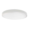  IP44 mennyezeti LED lámpatest - kör (24W/2500lm) hideg fehér, fehér (295 mm), Samsung chip