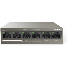 IP-COM F1106P-4-63W 6-Port 10/100Mbps Desktop Switch With 4-Port PoE hub és switch