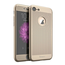 IPAKY Apple iPhone 7 IPAKY Full Cover 360 légtáska aranylyukakkal + üvegfólia tok és táska