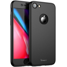 IPAKY Apple iPhone X IPAKY teljes borító 360 fekete + ajándékfilm tok és táska