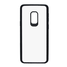 IPAKY telefonvédő szilikon keret (BUMPER, közepesen ütésálló, légpárnás keret, akril hátlap) FEKETE [Samsung Galaxy S9 (SM-G960)] tok és táska