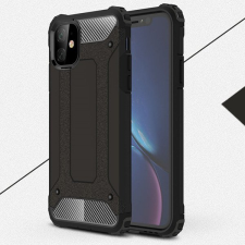 iPhone 11 Telefontok - Defender II fekete ütésálló hátlap tok tok és táska