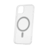  iPhone 12 / 12 Pro (6.1") szilikon tok, átlátszó, 1,5mm, Anti Shock Magsafe