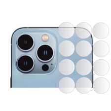  iPhone 13 Pro Max Védőfólia - 3MK kamera flexibilis fólia (12 db) mobiltelefon kellék