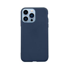 iPhone 13 Pro Telefontok - kék szilikon tok tok és táska