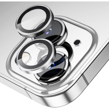  iPhone 14 - Metal - üveg, kameralencse védőkeret mobiltelefon kellék